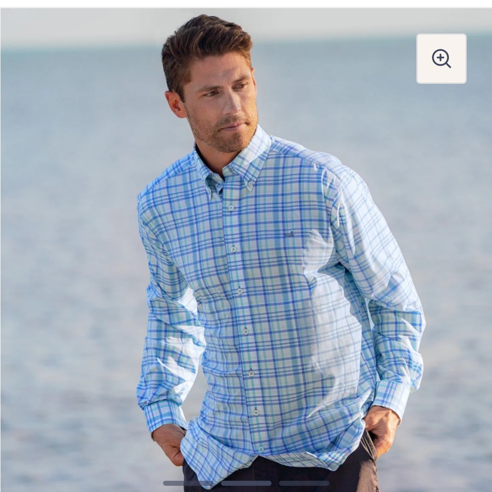 Nassau performance plaid shirt
